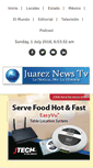 Mobile Screenshot of juareznewstv.com